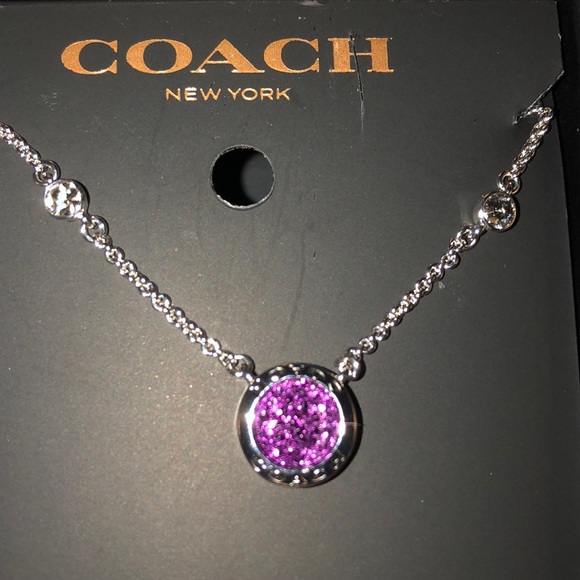 Coach Jewelry - Coach Druzy Open Circle